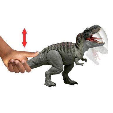 JURASSIC WORLD DINOSAURIO REBIRTH T-REX MORDIDA DESTRUCTORA - 3