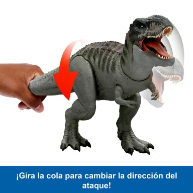 JURASSIC WORLD DINOSAURIO REBIRTH T-REX MORDIDA DESTRUCTORA - 7