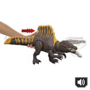 FIGURA ACCIÓN JURASSIC WORLD REBIRTH SPINOSAURUS - 2