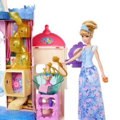 MUÑECA DISNEY PRINCESA SET DE JUEGO PALACIO ANIMALITOS - 2