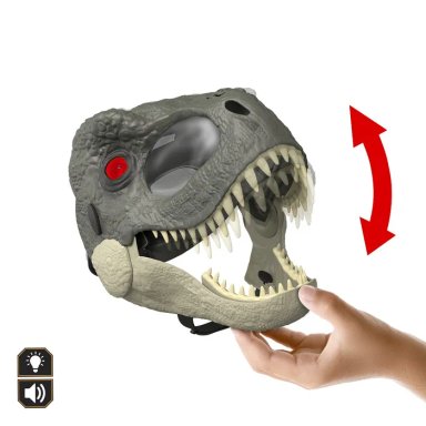 FIGURA ACCIÓN JURASSIC WORLD MÁSCARA DELUXE JCH04 - 4