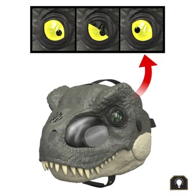 FIGURA ACCIÓN JURASSIC WORLD MÁSCARA DELUXE JCH04 - 5
