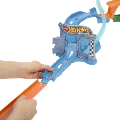 HOT WHEELS RACERVERSE PISTA DE JUGUETE JURASSIC WORLD - 11