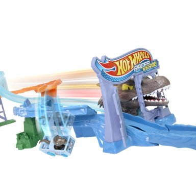HOT WHEELS RACERVERSE PISTA DE JUGUETE JURASSIC WORLD - 6