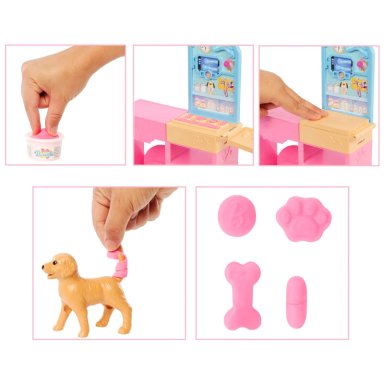 BARBIE PROFESIONES SET VETERINARIA CON MASCOTAS Y ACCESORIOS - 4