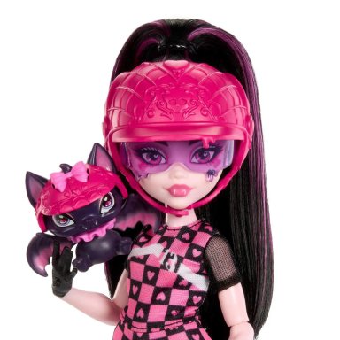 MONSTER HIGH MUÑECA DRACULAURA SCOOTER - 4