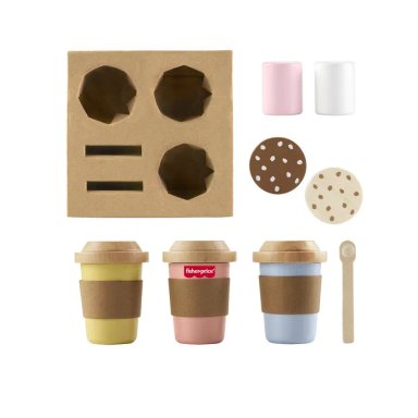 JUEGO DIDÁCTICO FISHER PRICE SET MI PRIMER CAPUCHINO MADERA - 5