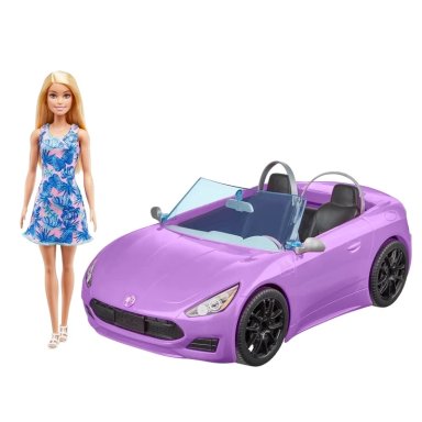 VEHICULO PARA MUÑECAS BARBIE CONVERTIBLE HBY29