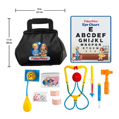 FISHER-PRICE JUGUETE PARA BEBÉS MI PRIMER KIT MEDICO - 3