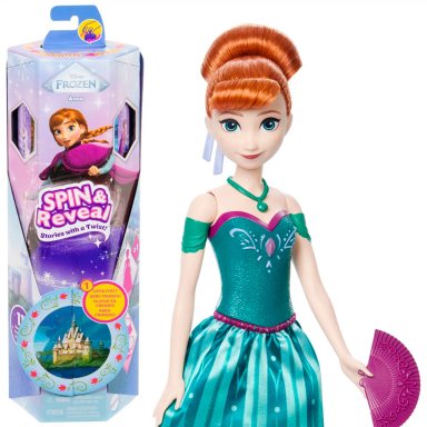 DISNEY FROZEN MUÑECA SPIN REVEAL ANNA - 9