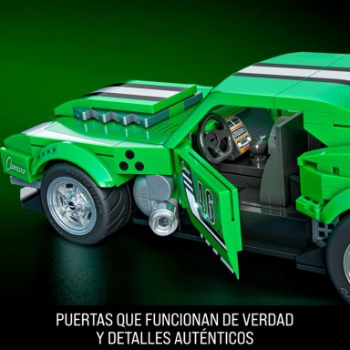 MATTEL BRICK SHOP HOT WHEELS CAMARO SPEED 68 10+ AÑOS - 7