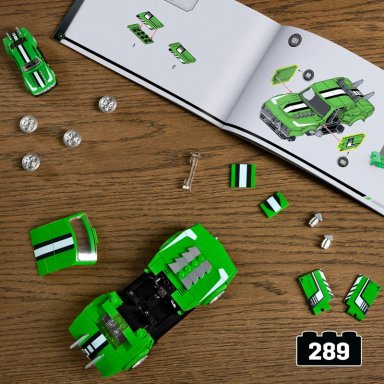 MATTEL BRICK SHOP HOT WHEELS CAMARO SPEED 68 10+ AÑOS - 8