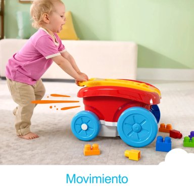 MEGA BLOKS JUGUETE DE CONSTRUCCIÓN VAGÓN RECOGE BLOQUES - 7