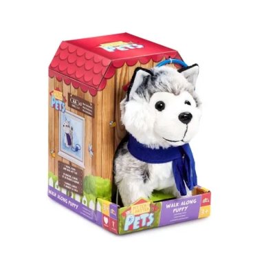 PELUCHE PITTER PATTER PETS INTERACTIVO MI MASCOTA HUSKY - 2