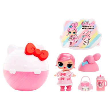 FIGURA COLECCIONABLE L.O.L. SURPRISE LV HELLO KITTY TOTS PDQ - 3