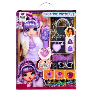 MUÑECA RAINBOW HIGH CREATIVE CRYSTALS ASST 2 - 7
