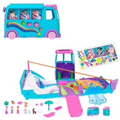 POLLY POCKET AVENTURA SOBRE RUEDAS - 1