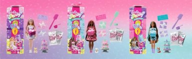 MUÑECA BARBIE JUGUETE FIESTA MASCOTAS SORPRESA JFG68 - 2