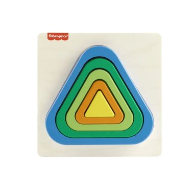 ROMPECABEZA FISHER PRICE ARCOÍRIS MADERA - 3