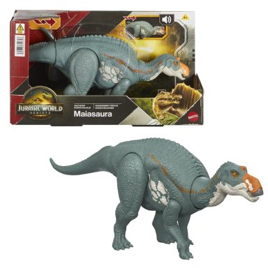 FIGURA ACCIÓN JURASSIC WORLD REBIRTH RUGIDO SALVAJE - 2