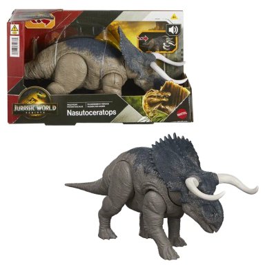 FIGURA ACCIÓN JURASSIC WORLD REBIRTH RUGIDO SALVAJE - 3