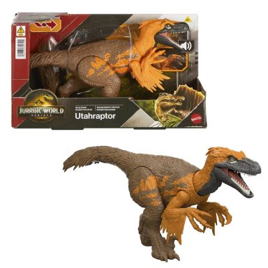 FIGURA ACCIÓN JURASSIC WORLD REBIRTH RUGIDO SALVAJE - 4