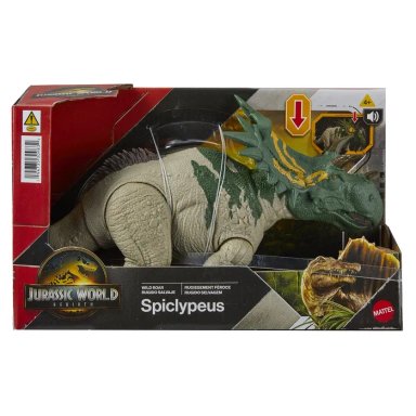 FIGURA ACCIÓN JURASSIC WORLD REBIRTH RUGIDO SALVAJE - 6