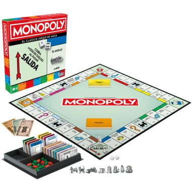 JUEGO MESA HASBRO GAMING MONOPOLY CLÁSICO - 2