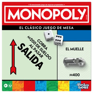 JUEGO MESA HASBRO GAMING MONOPOLY CLÁSICO - 8