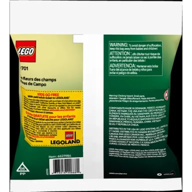 BLOQUES CONSTRUCCIÓN LEGO 30701 FLORES DE CAMPO - 4