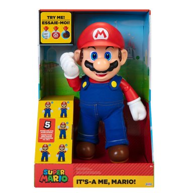 FIGURA IT'S-A ME! MARIO ELECTRÓNICO 30CM - 5