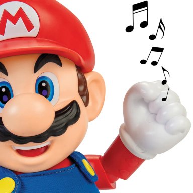FIGURA IT'S-A ME! MARIO ELECTRÓNICO 30CM - 6