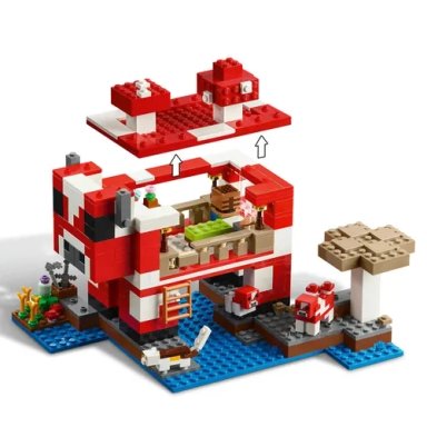 BLOQUES CONSTRUCCIÓN LEGO 21270 LA CASA DE LOS HONGOS - 3
