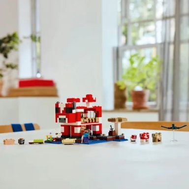 BLOQUES CONSTRUCCIÓN LEGO 21270 LA CASA DE LOS HONGOS - 5