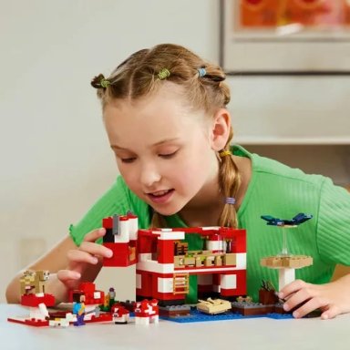 BLOQUES CONSTRUCCIÓN LEGO 21270 LA CASA DE LOS HONGOS - 6