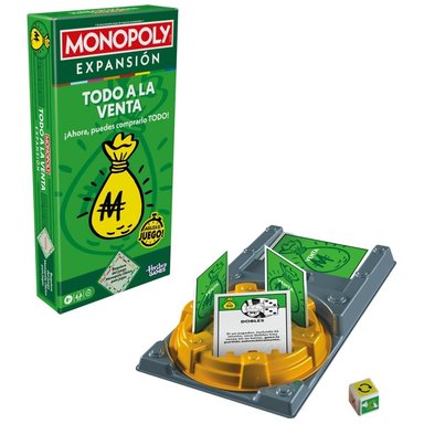 JUEGO MESA MONOPOLY EXPANSIÓN TODO A LA VENTA - 3