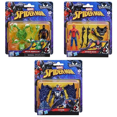 FIGURA SPIDERMAN G0734 4IN VENOMVERSUS DLX FIGURE AST - 2