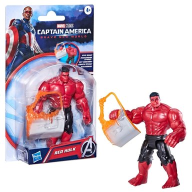 FIGURA CAPITAN AMERICA 4IN DLX VILLAIN G0072 - 3