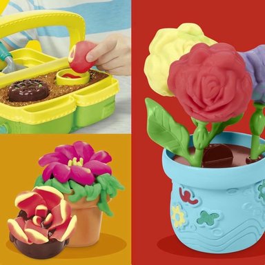 MASAS PLAY DOH FLORES FLORECIENDO - 9