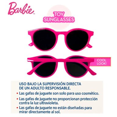 BARBIE PACK X3 LENTES + BILLETERA + RELOJ - 3