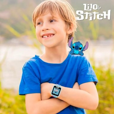 RELOJ LILO & STITCH DIGITAL STITCH INTERACTIVO AZUL UNISEX - 4