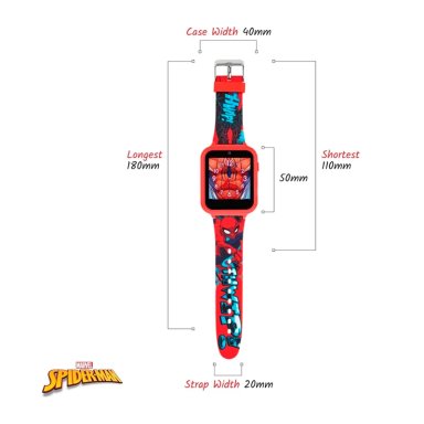 RELOJ SPIDERMAN DIGITAL INTERACTIVO CORREA IMPRESA UNISEX - 2