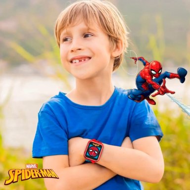 RELOJ SPIDERMAN DIGITAL INTERACTIVO CORREA IMPRESA UNISEX - 3