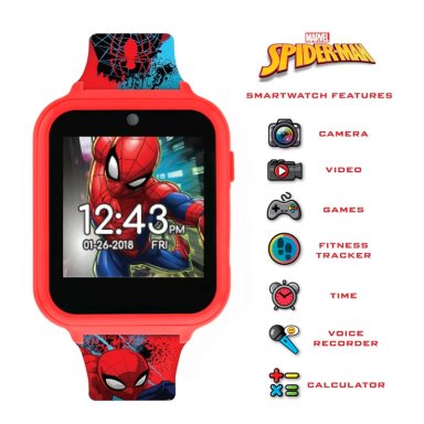 RELOJ SPIDERMAN DIGITAL INTERACTIVO CORREA IMPRESA UNISEX - 5