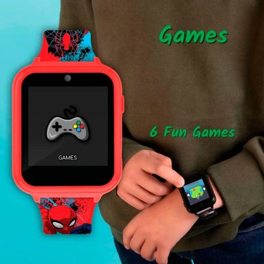 RELOJ SPIDERMAN DIGITAL INTERACTIVO CORREA IMPRESA UNISEX - 10