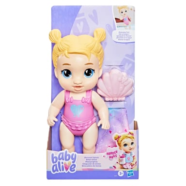 MUÑECA BABY ALIVE CHAPUZÓN DE SIRENA - 4