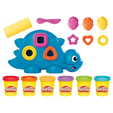 SET MASAS PLAY DOH HERRAMIENTAS LOS PEQUEÑOS PRINCIPIANTES DINOSAURIO FORMAS COLORES - 2