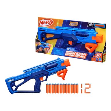 LANZADOR NERF N SERIES DOUBLE IMPACT - 1