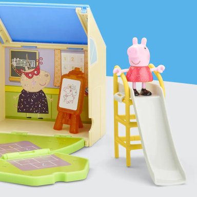 MUÑECA PEPPA PIG LA GUARDERÍA PORTÁTIL - 7