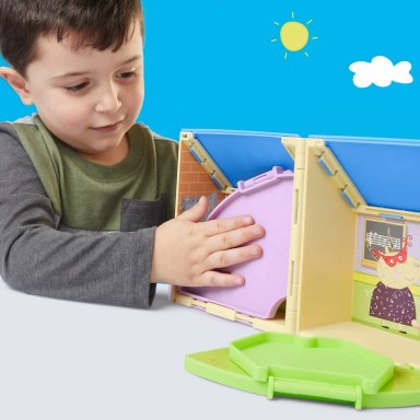 MUÑECA PEPPA PIG LA GUARDERÍA PORTÁTIL - 10
